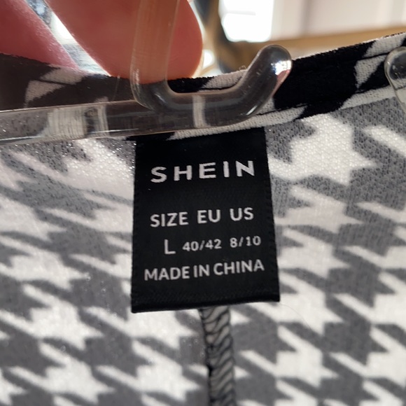 Shein houndstooth cardigan (L) - Picture 2 of 3